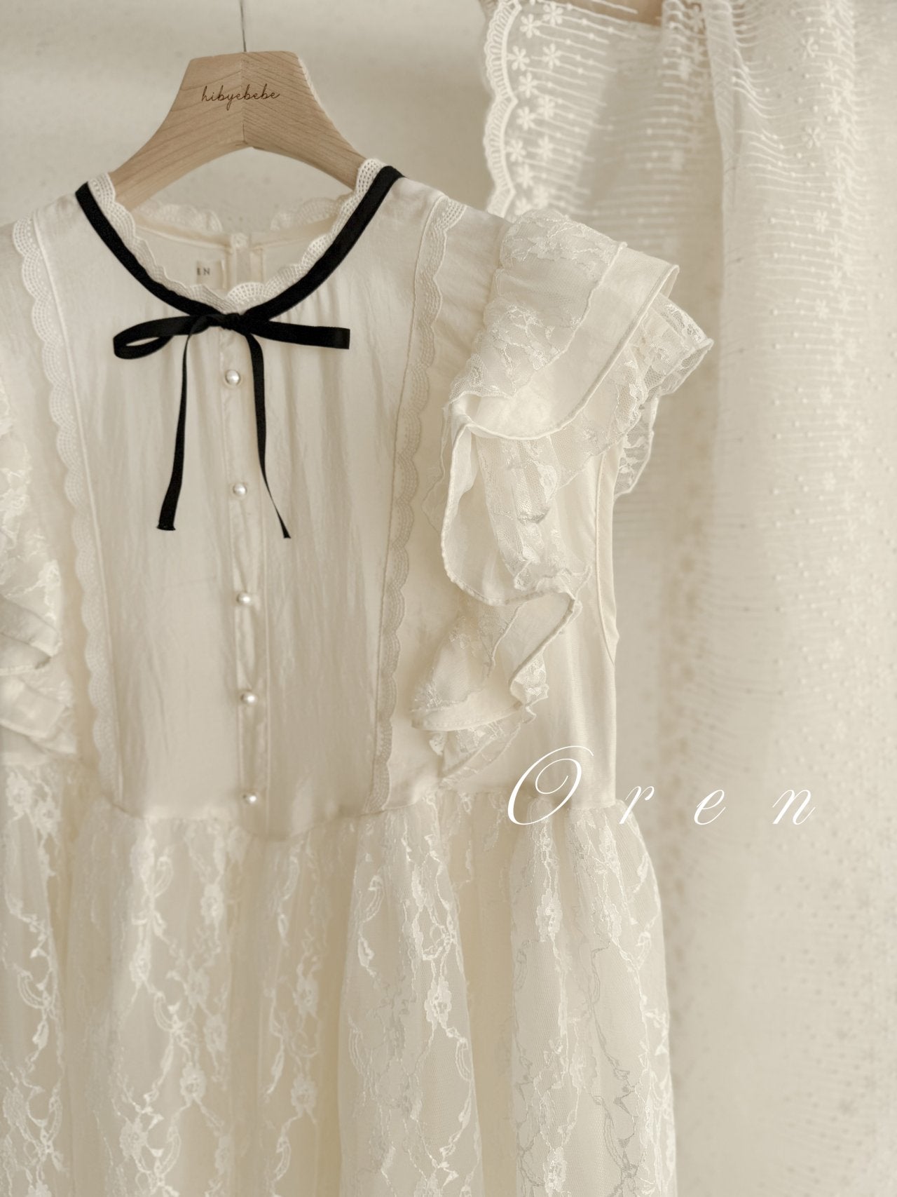 [OREN] Vivian Dress(MOM)_Cream