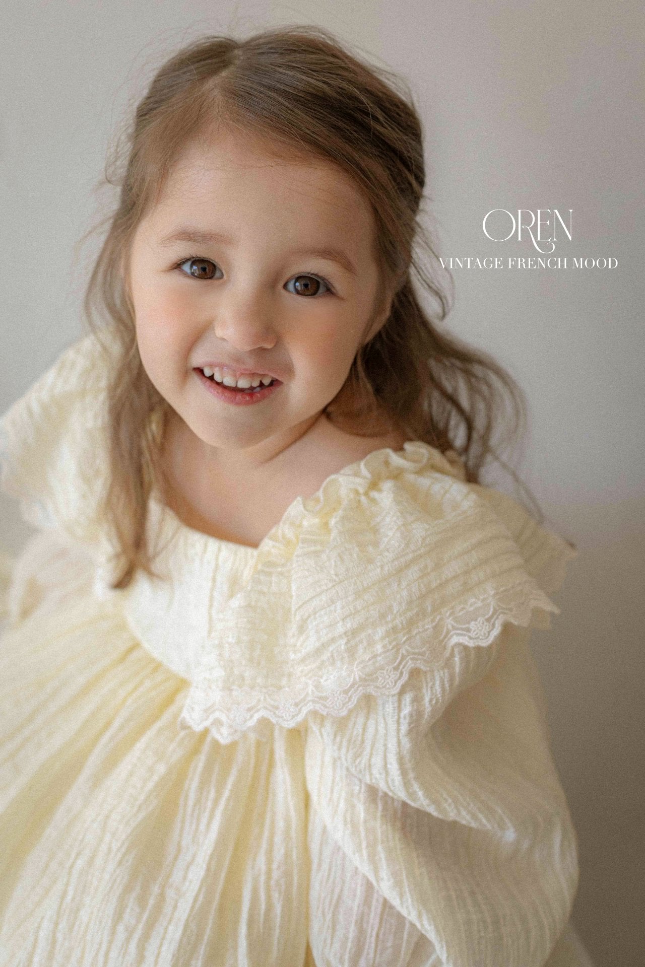 [OREN] Lilly Frill Dress(KIDS)_2colors