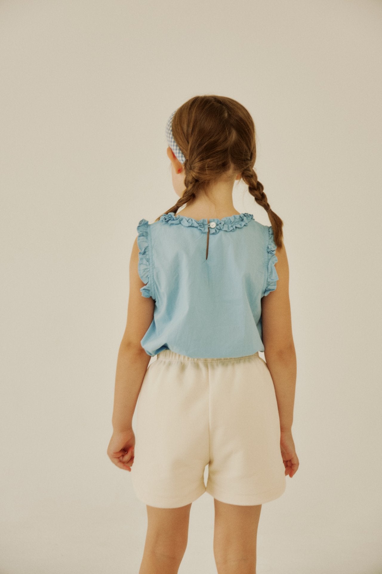 [Soye] Verse frill t-shirt_Blue
