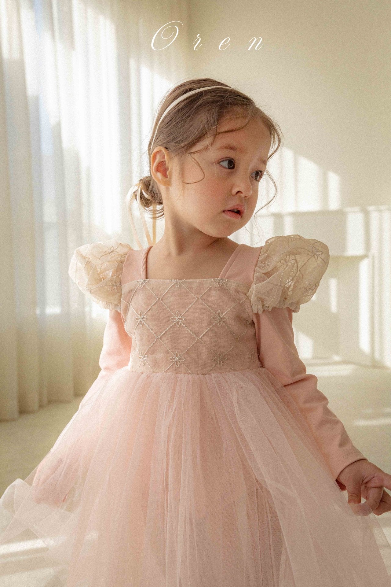 [OREN] Bella Long Tutu Ballet Dress(KIDS)_Pink