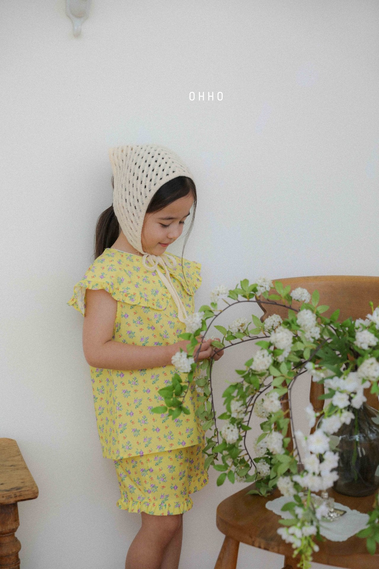 [ohho] Blossom Frill Shorts_2colors