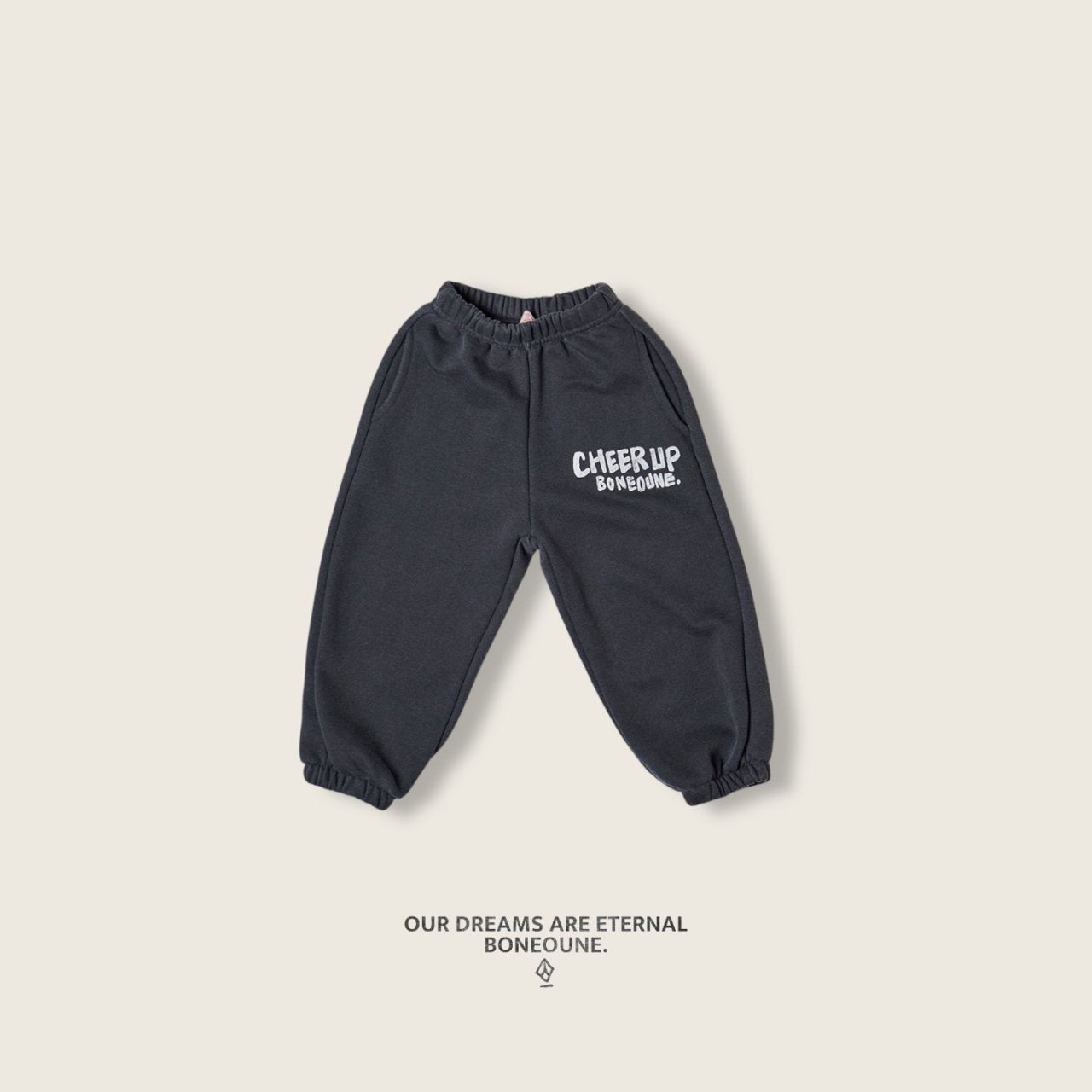 [BONEOUNE] Pig-Up Jogger Pants_2colors