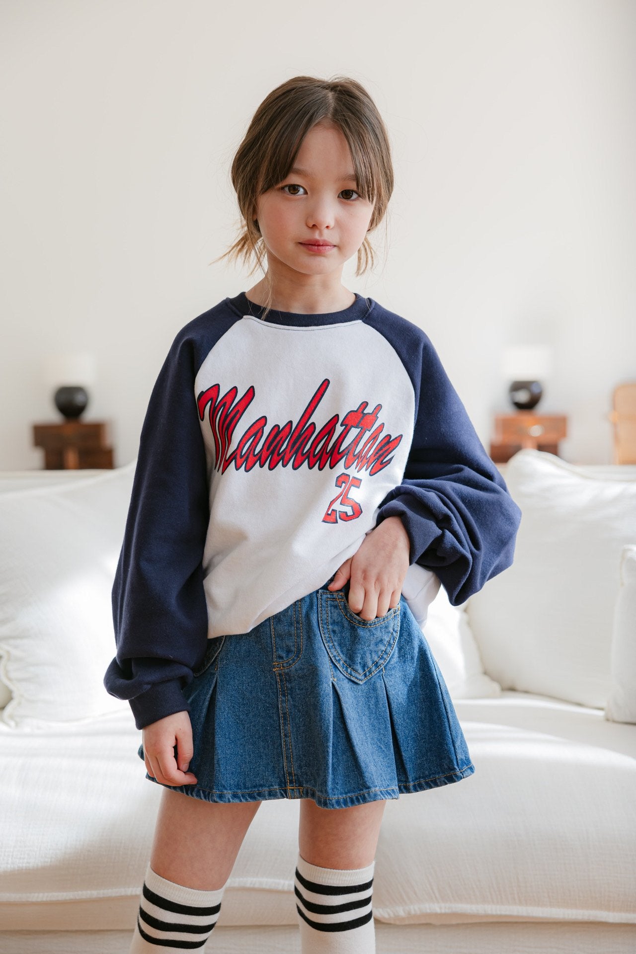 [DOREDORE] Manhattan Raglan MTM_2colors