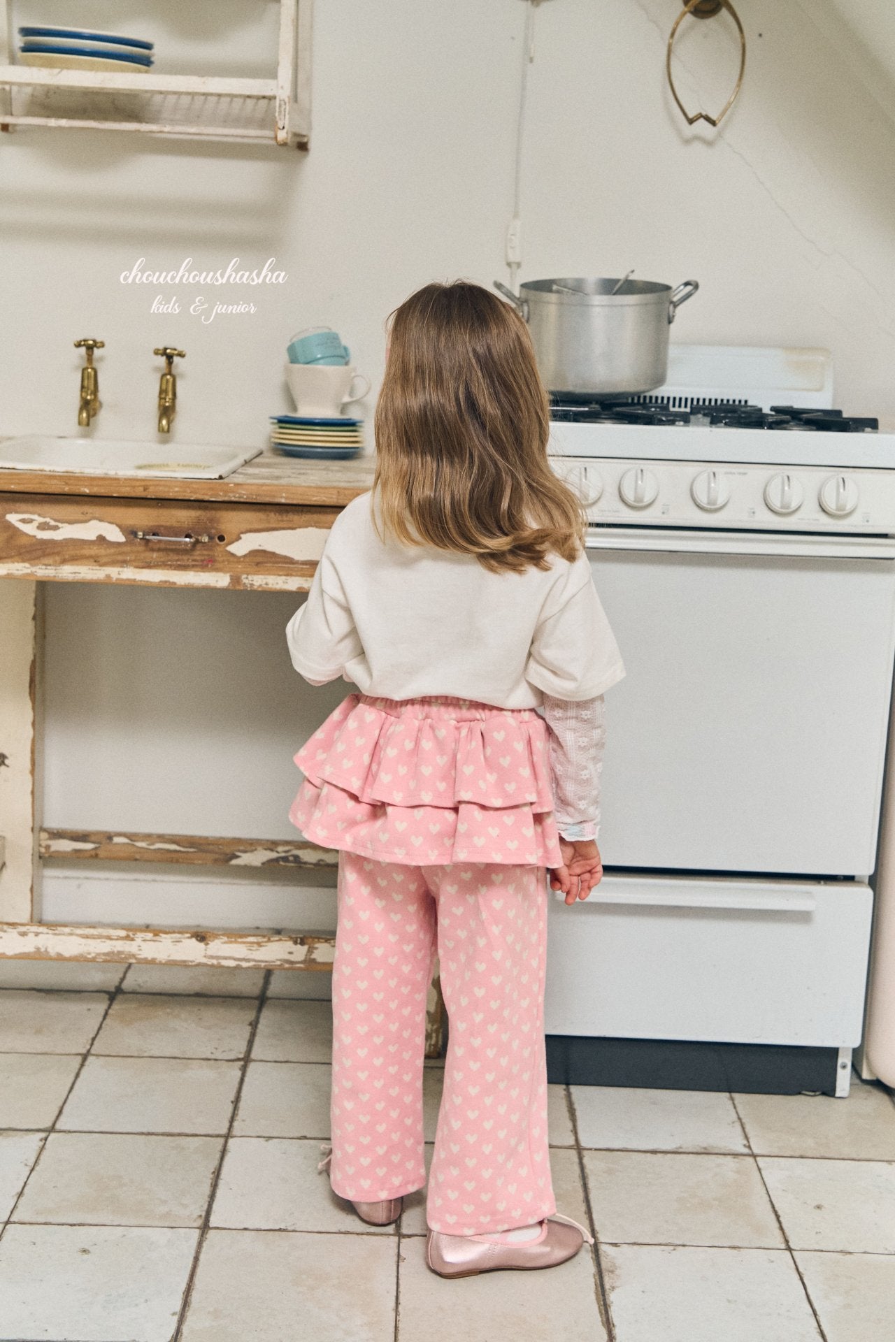 [CHOUCHOUSHASHA] Chloe Pants_Pink