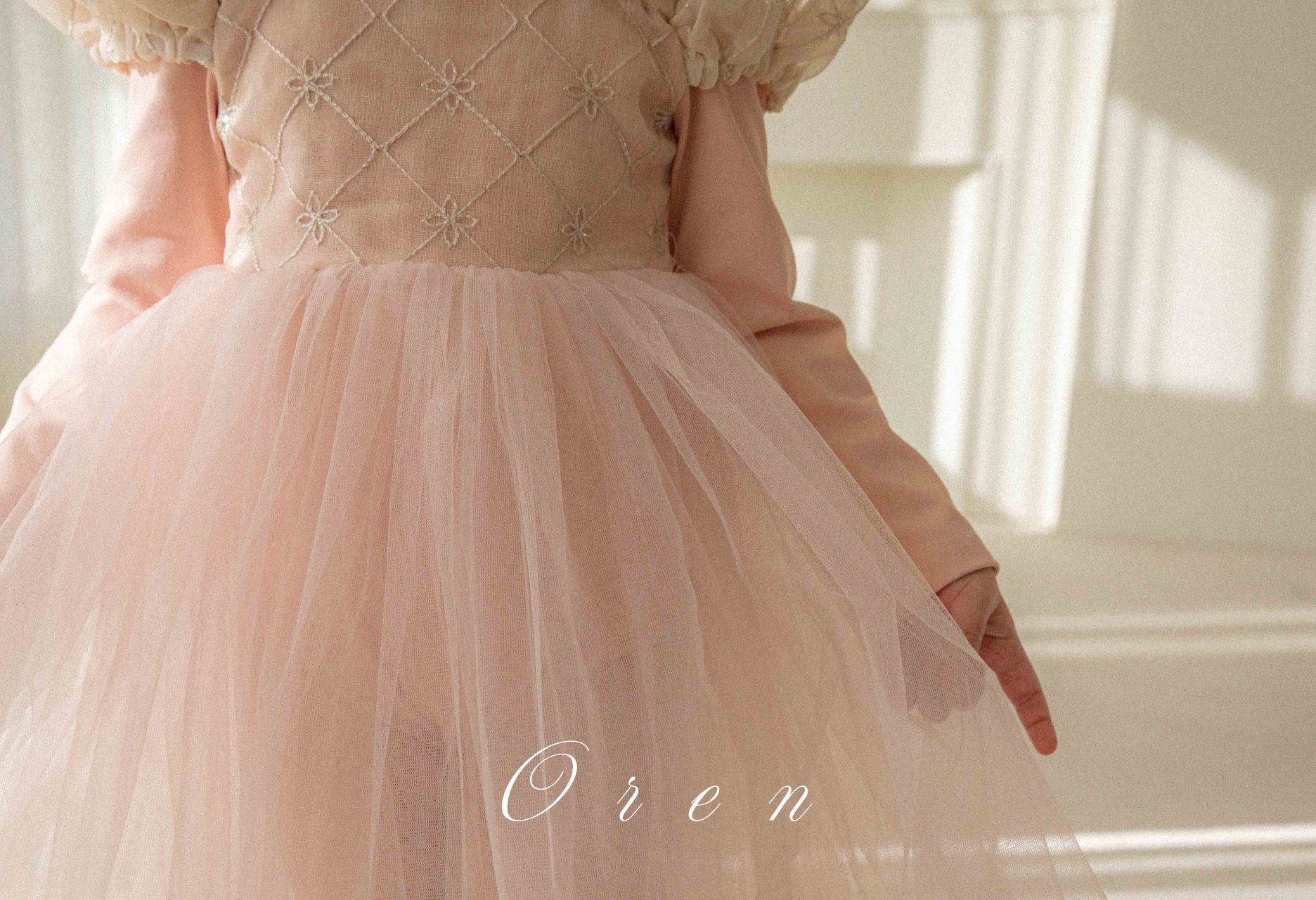 [OREN] Bella Long Tutu Ballet Dress(KIDS)_Pink