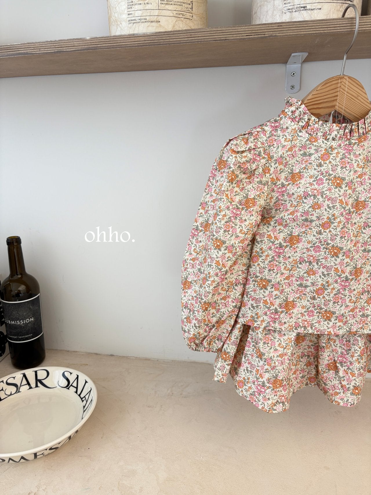 [ohho] Liberty Blouse_2colors