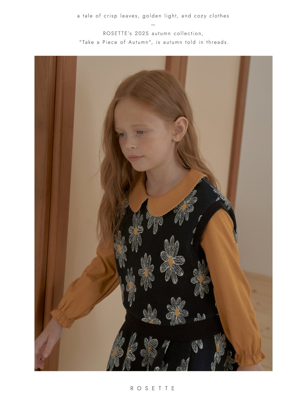 [ROSETTE] Amy Collar T-Shirt_3colors