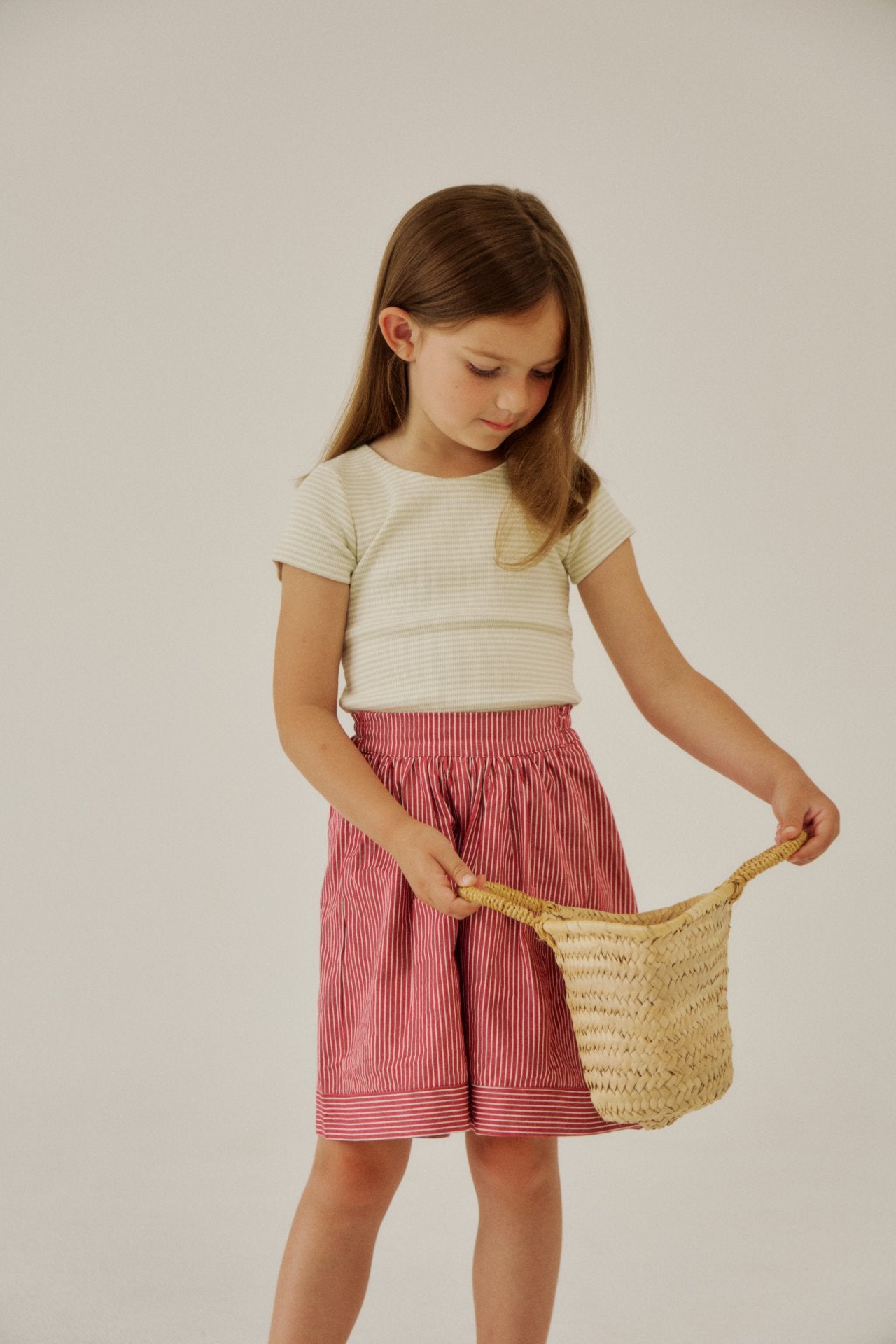 [Soye] Wendy stripe pants_Red