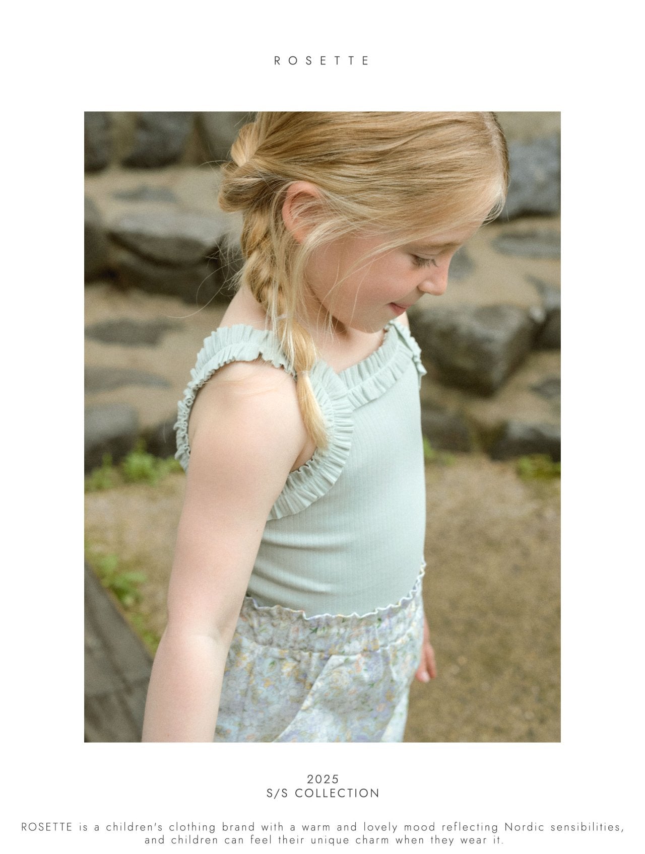 [ROSETTE] Whipping Sleeveless T-shirts_3colors