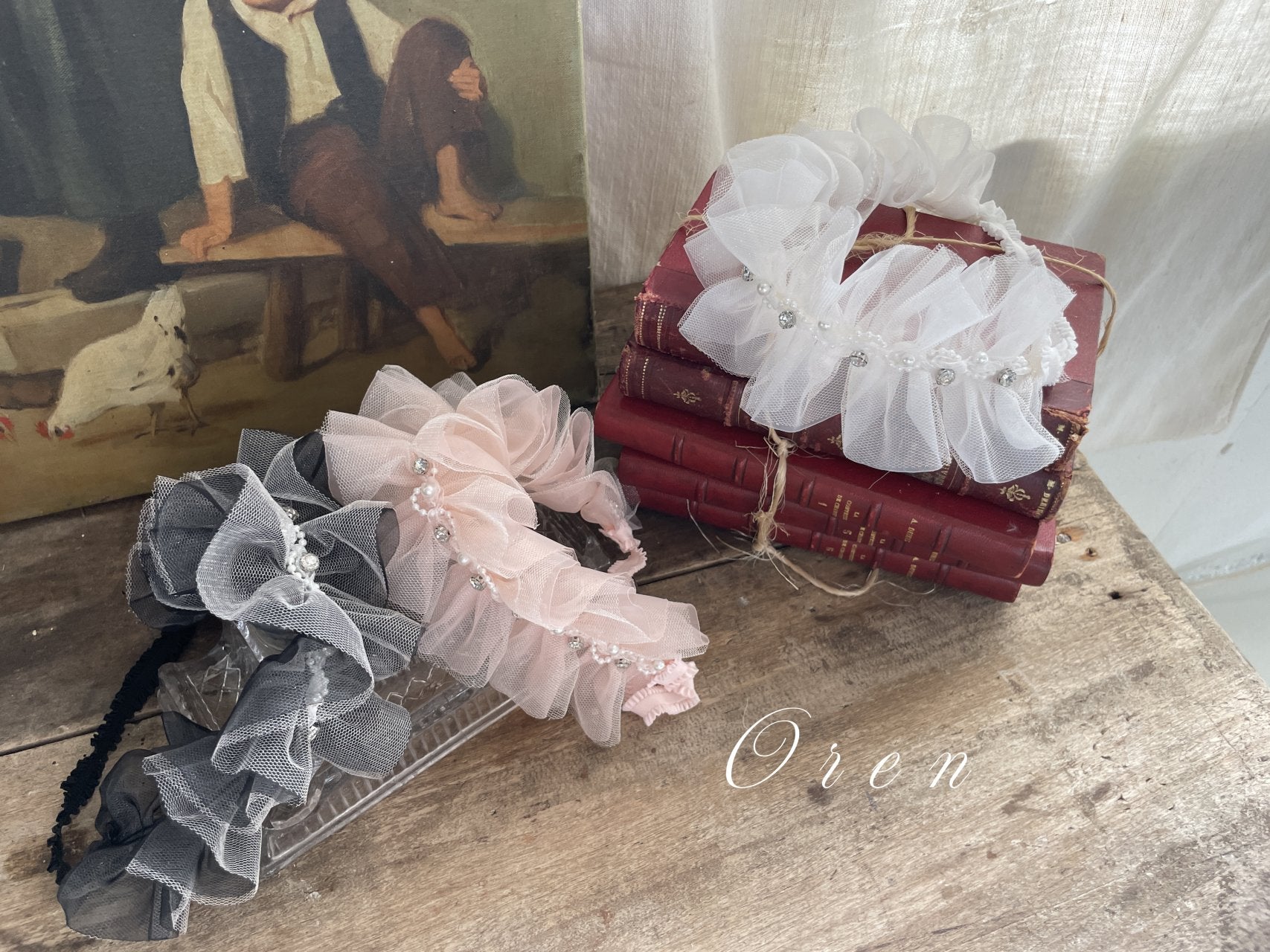 [OREN] Rosie Blanc Headband_3colors