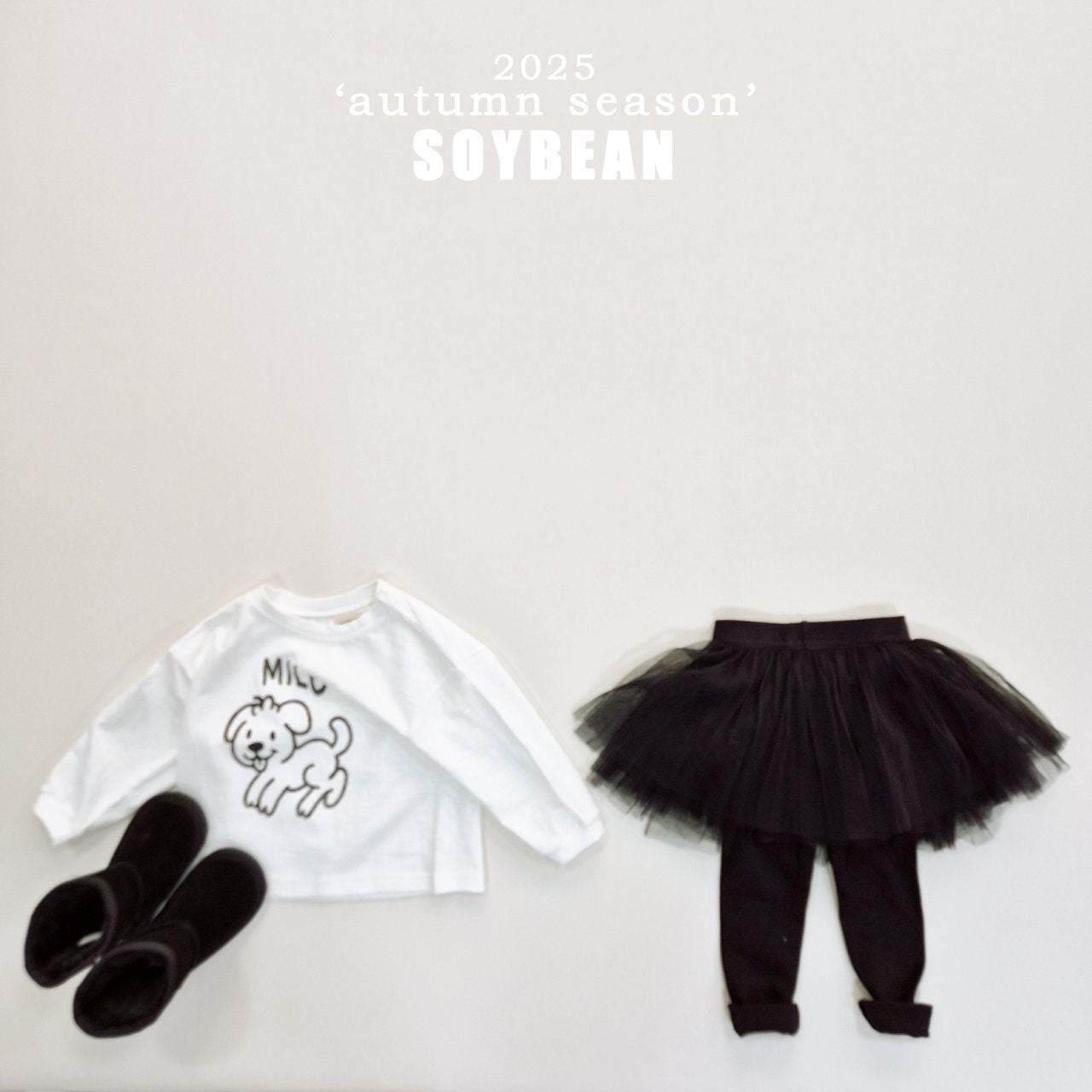 [SOYBEAN] Lovely Shasha Skirted Leggings_3colors