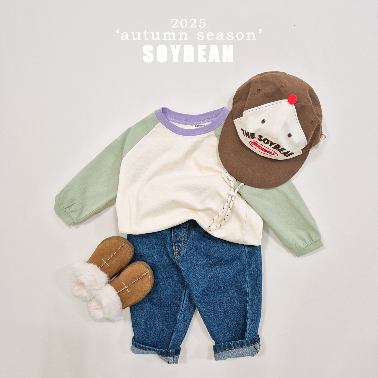 [SOYBEAN] Candy Raglan T-shirt_10colors