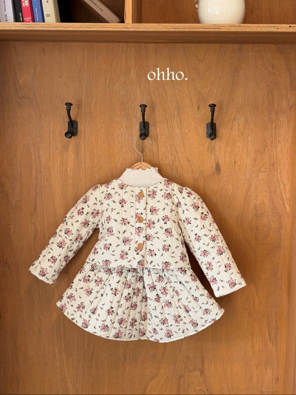 [ohho] Rorschach Quilted Jacket_2colors