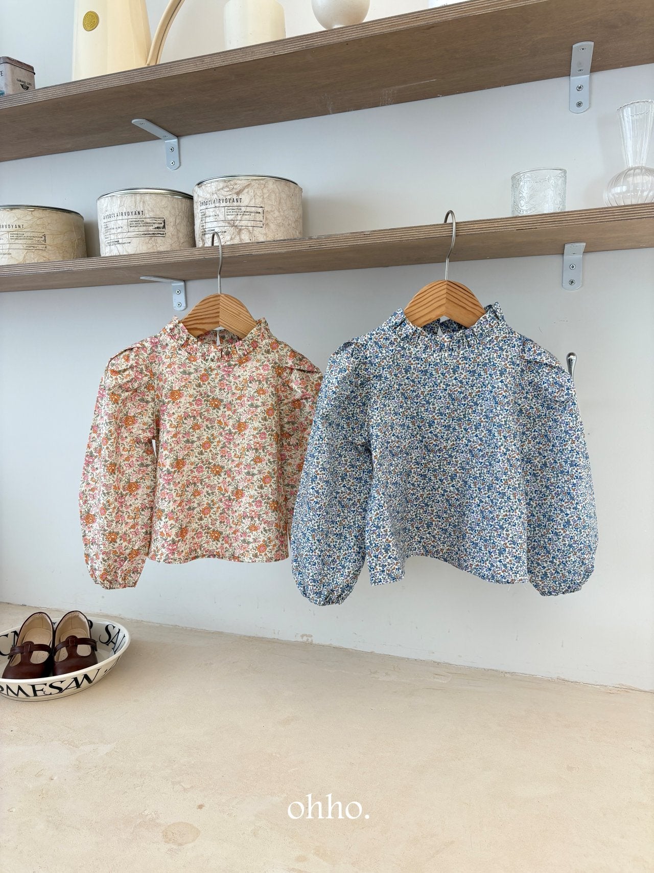 [ohho] Liberty Blouse_2colors