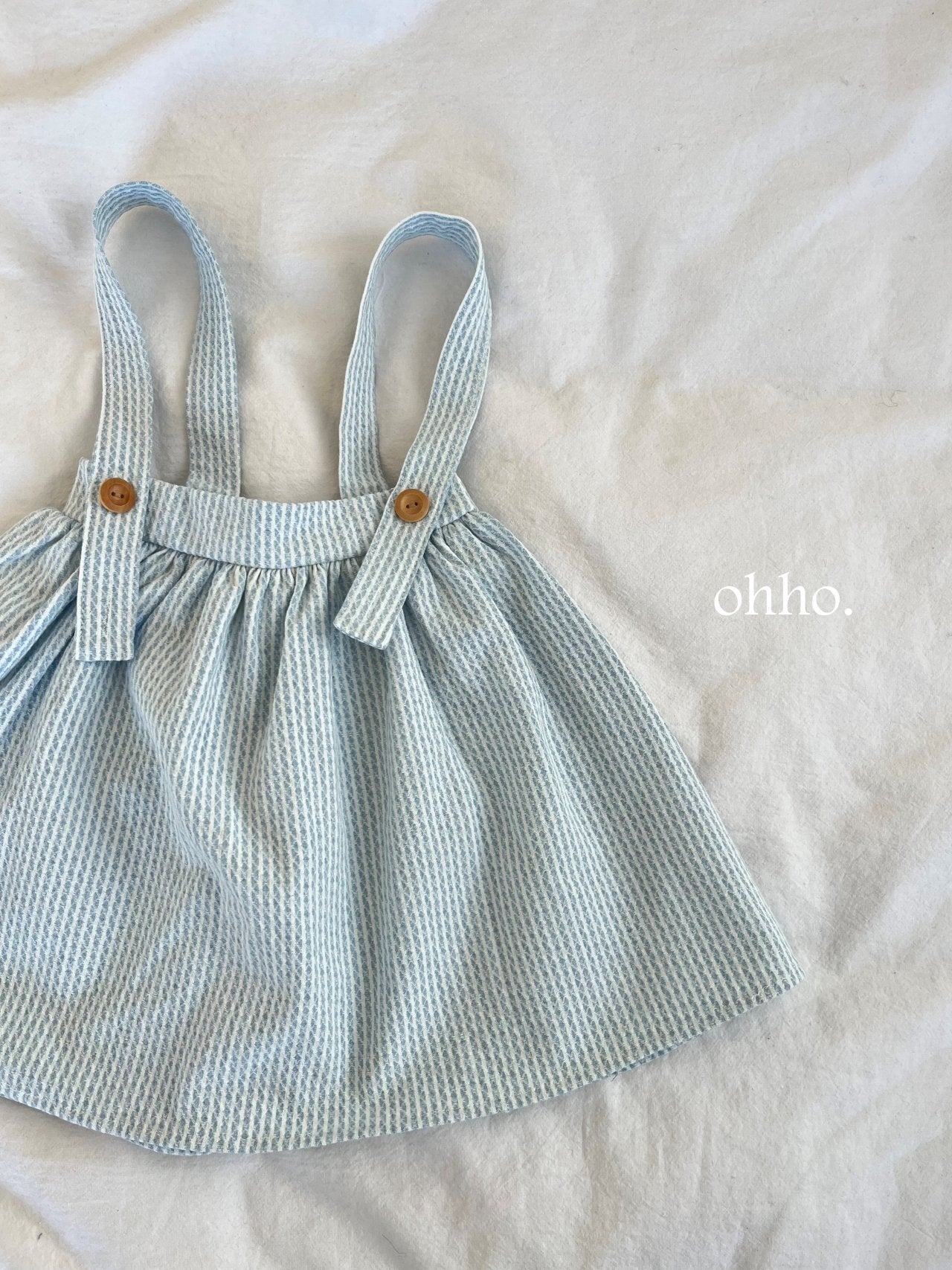 [ohho] Caramel Strap Skirt_3colors