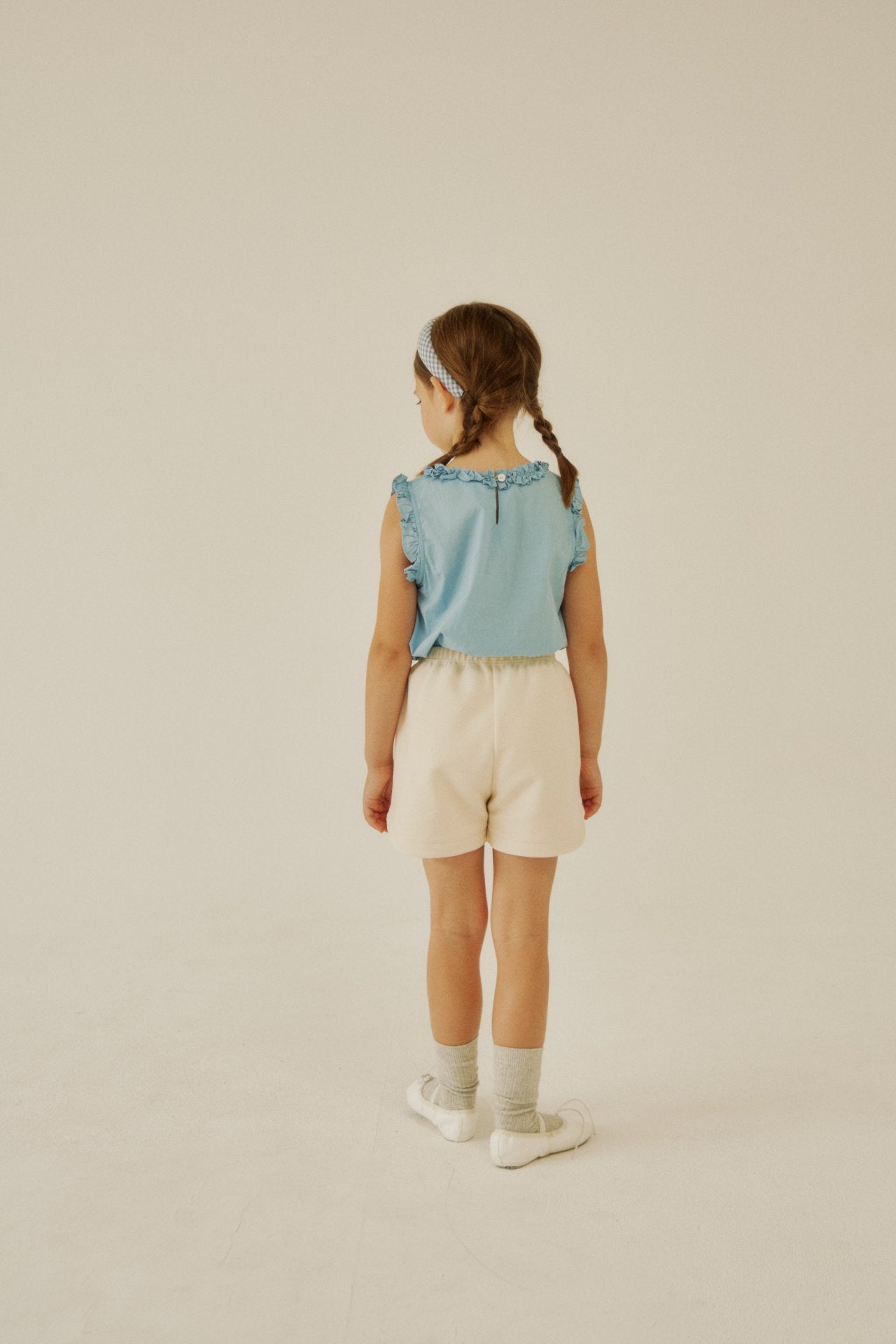 [Soye] Verse frill t-shirt_Blue