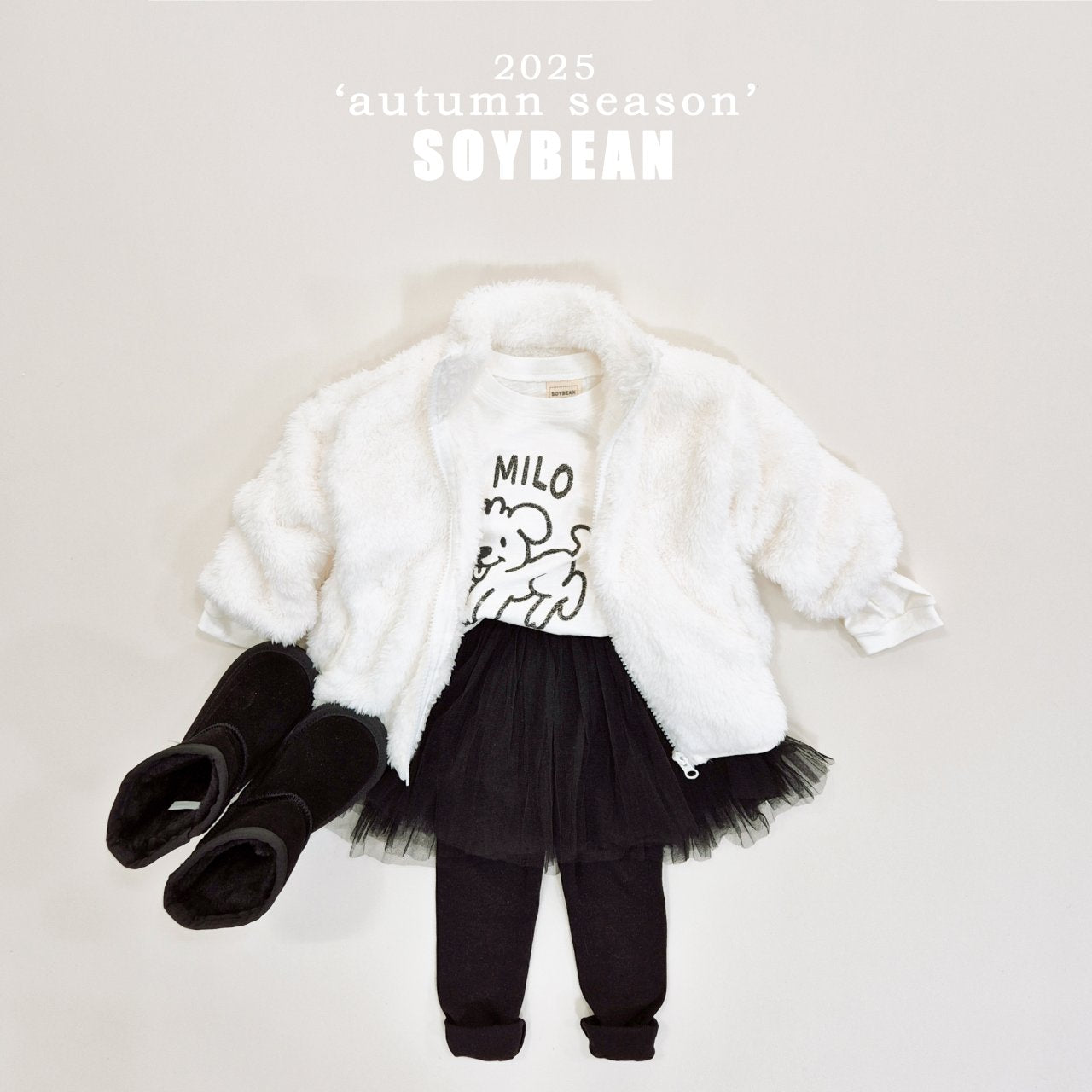 [SOYBEAN] Fluffy Cotton Candy Fleece_6colors