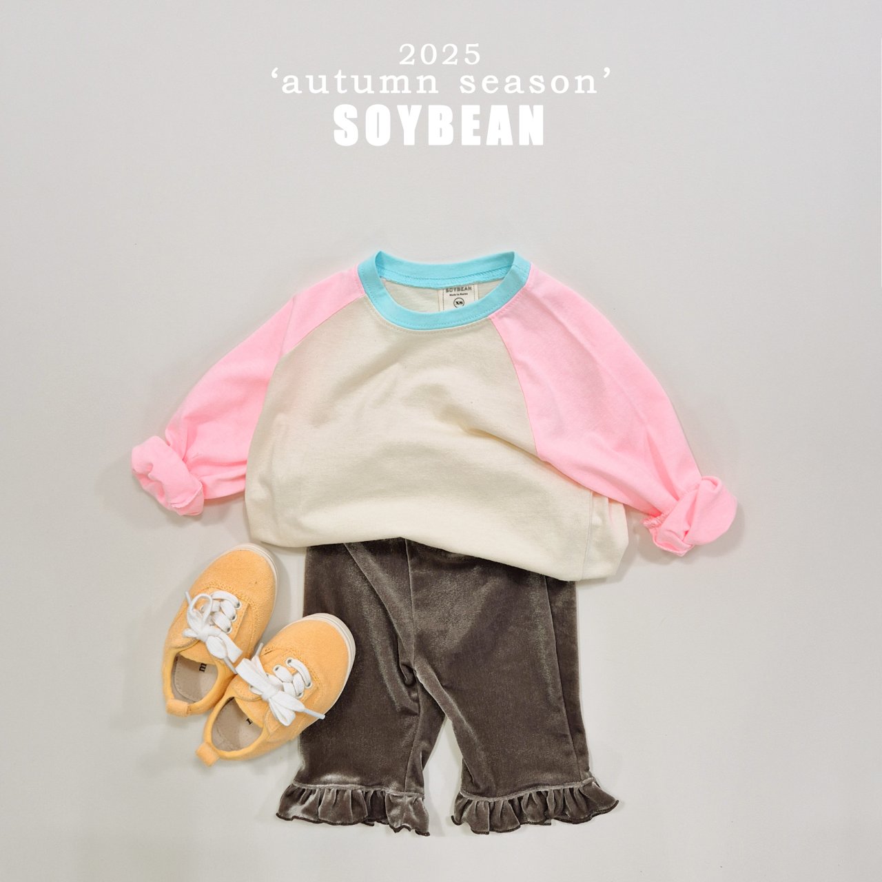 [SOYBEAN] Candy Raglan T-shirt_10colors