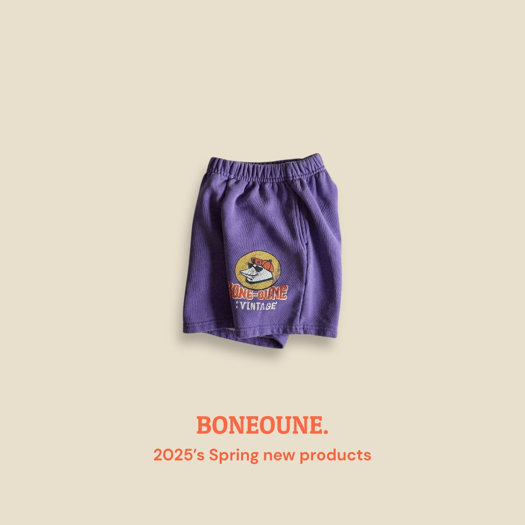 [BONEOUNE] Sunglass Pigment Half Pants_3colors