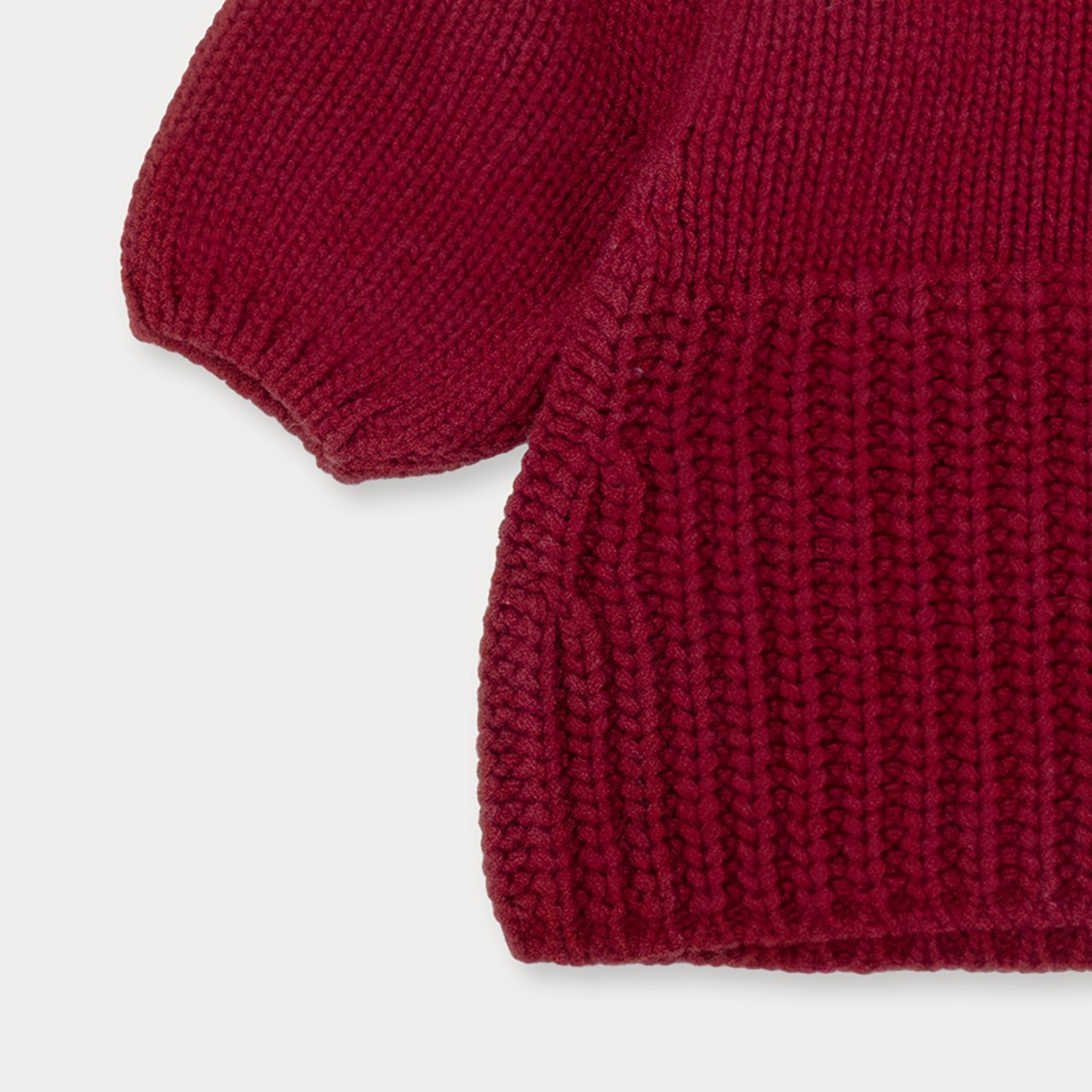 [Soye] Mullo Puff Knit_Red