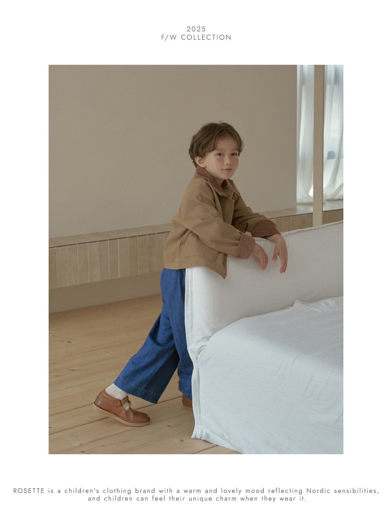 [ROSETTE] Modern Jacket_Khaki