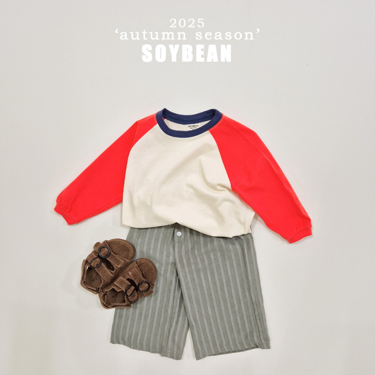 [SOYBEAN] Candy Raglan T-shirt_10colors