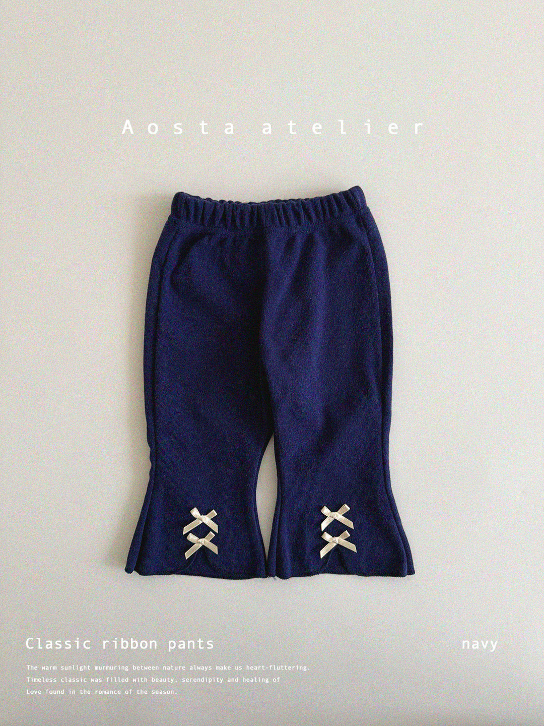 [AOSTA] Classic Ribbon Pants_3colors