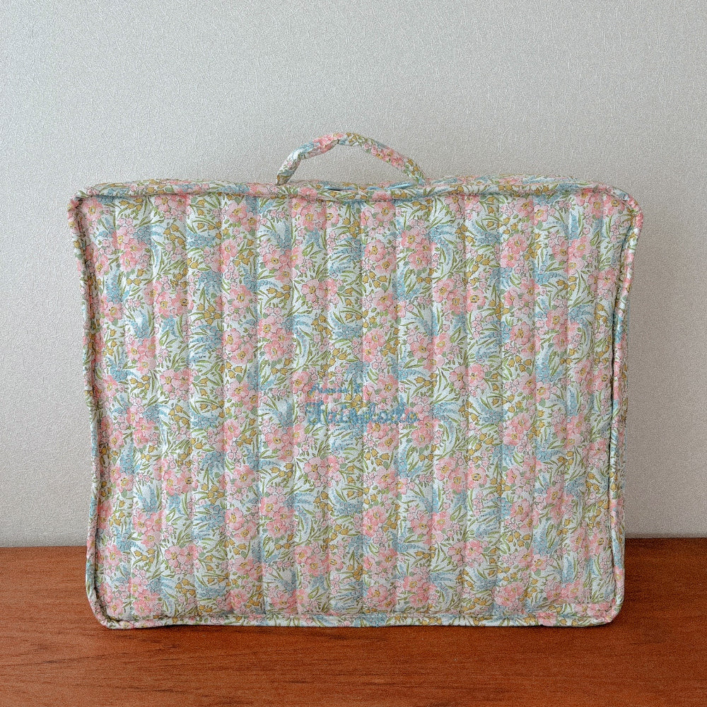 [FAIS DODO BÉBÉ] Cotton Travel Bag (Liberty)_Swirling Petals