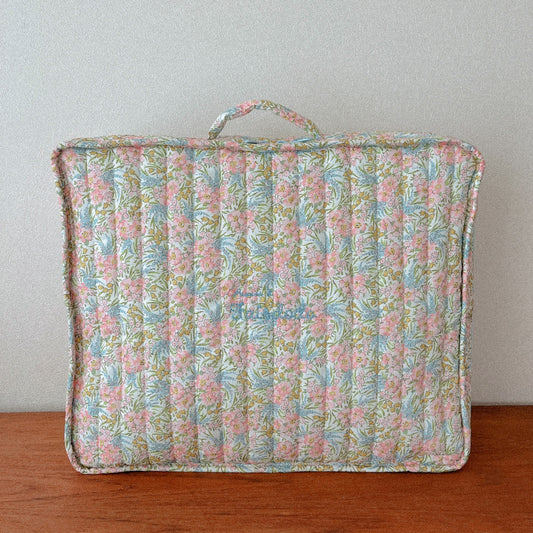 [FAIS DODO BÉBÉ]Coton travel bag (Liberty)_Swirling Petals