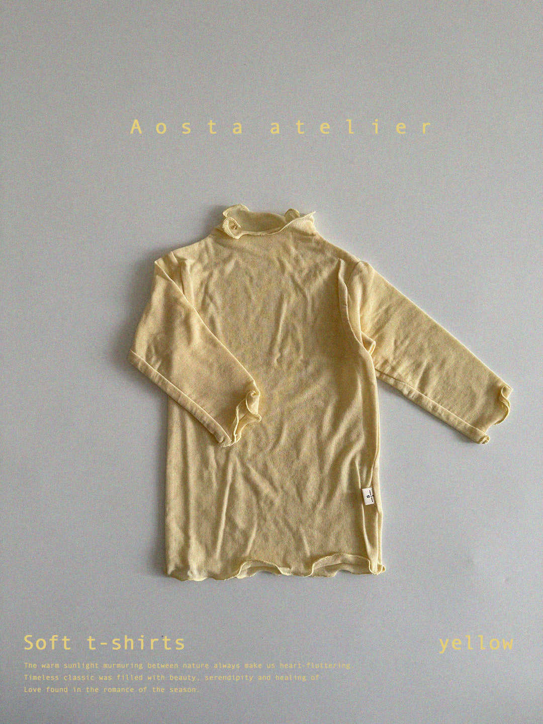 [AOSTA] Spring Soft_T-shirt_5colors