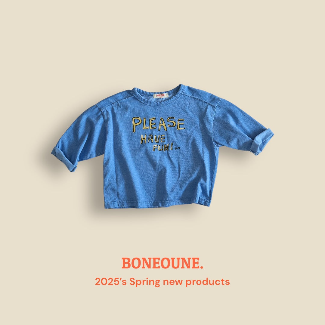 [BONEOUNE] Have Fun T-shirt_2colors