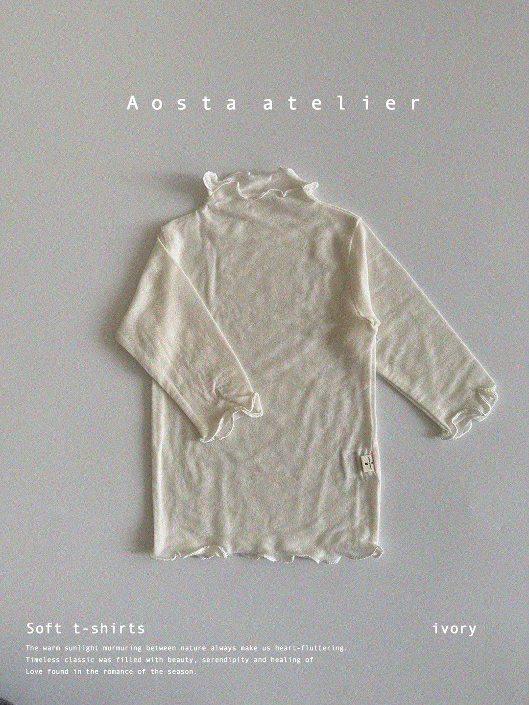 [AOSTA] Spring Soft_T-shirt_5colors