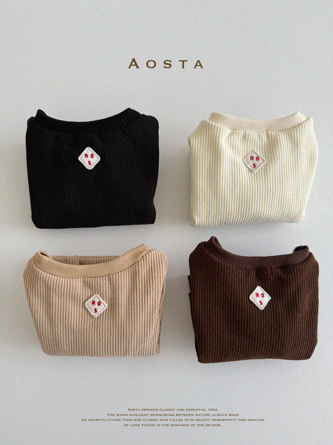 [AOSTA] Corduroy_MTM_4colors