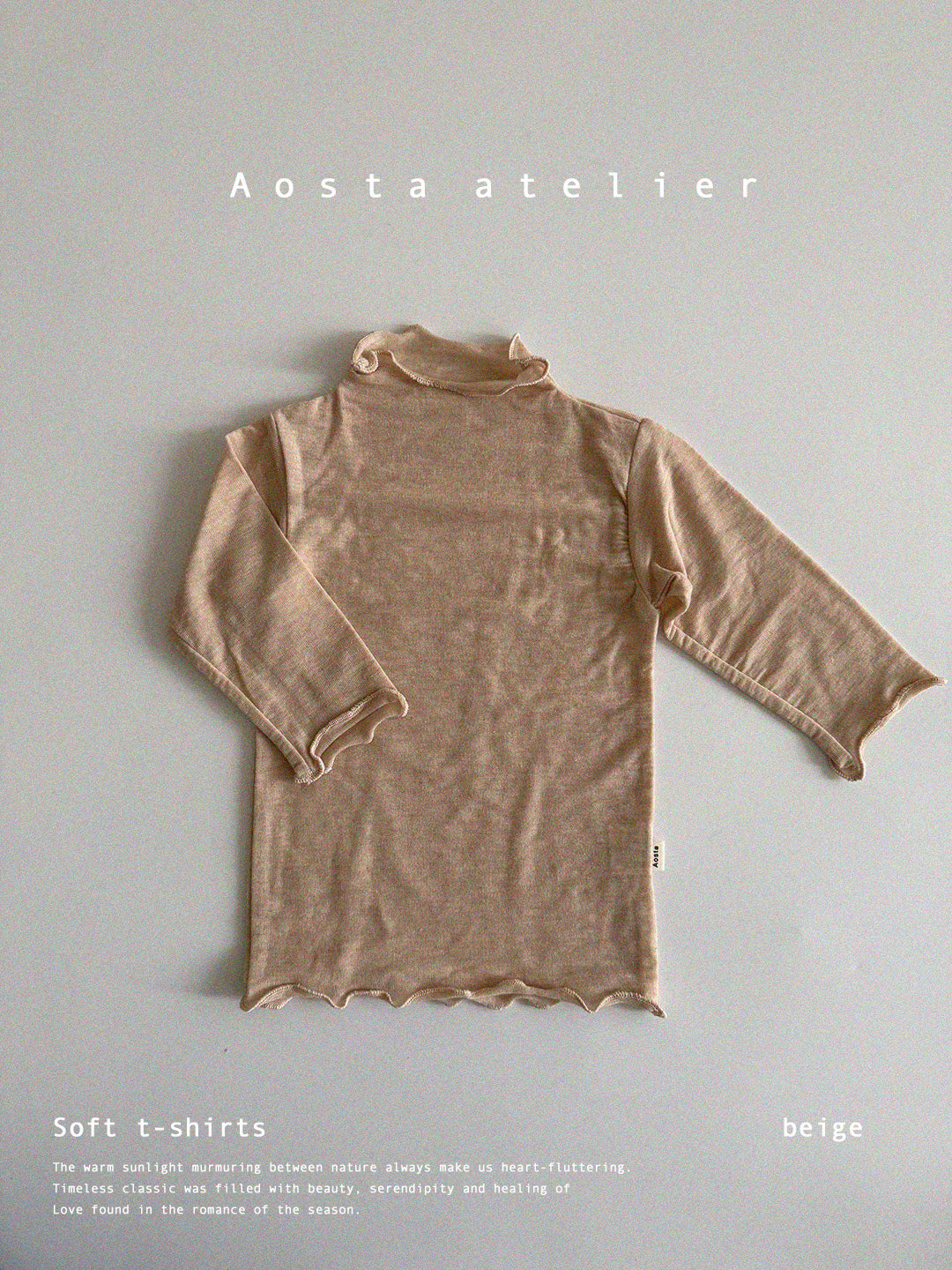 [AOSTA] Spring Soft_T-shirt_5colors