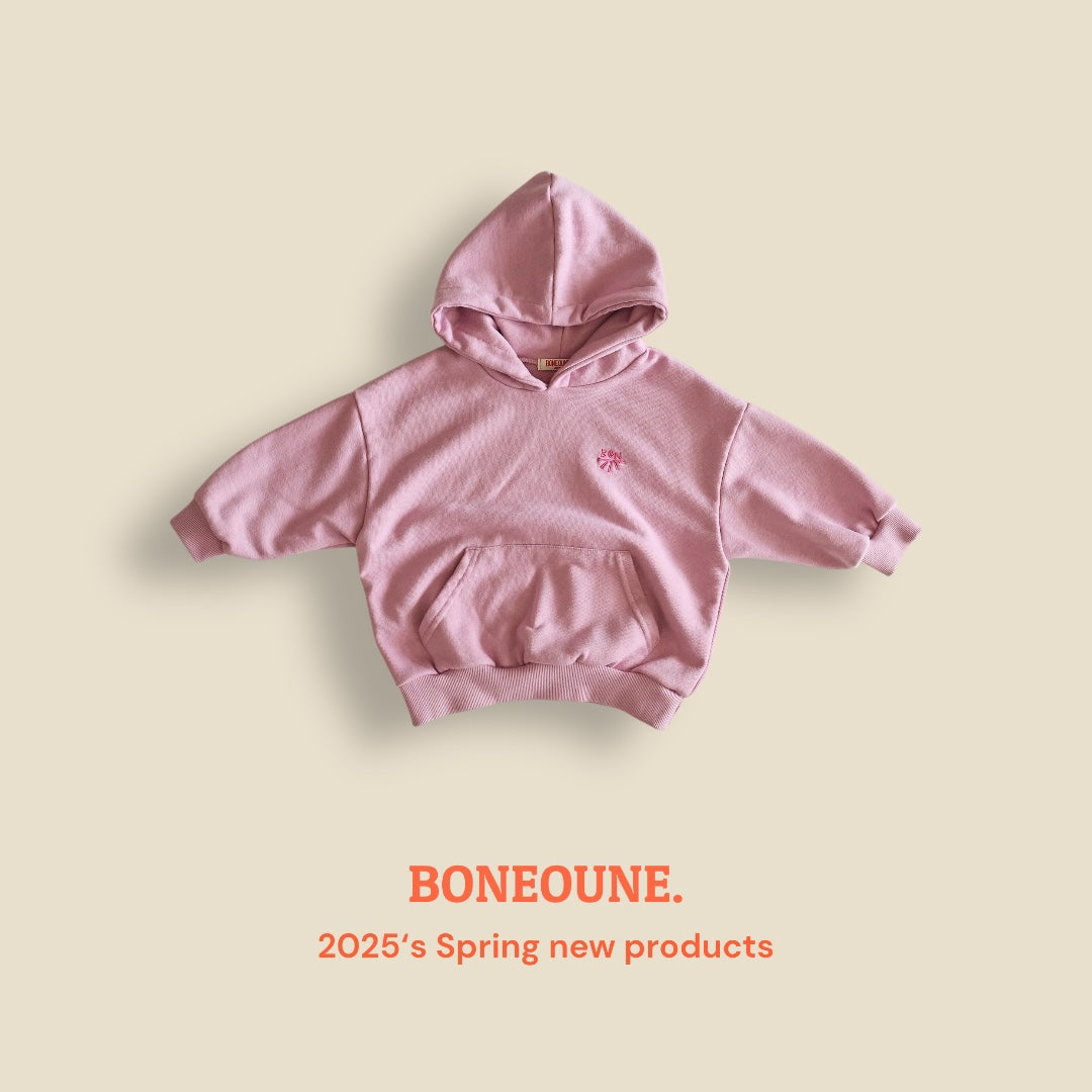 [BONEOUNE] BON Logo Hoodie_3colors