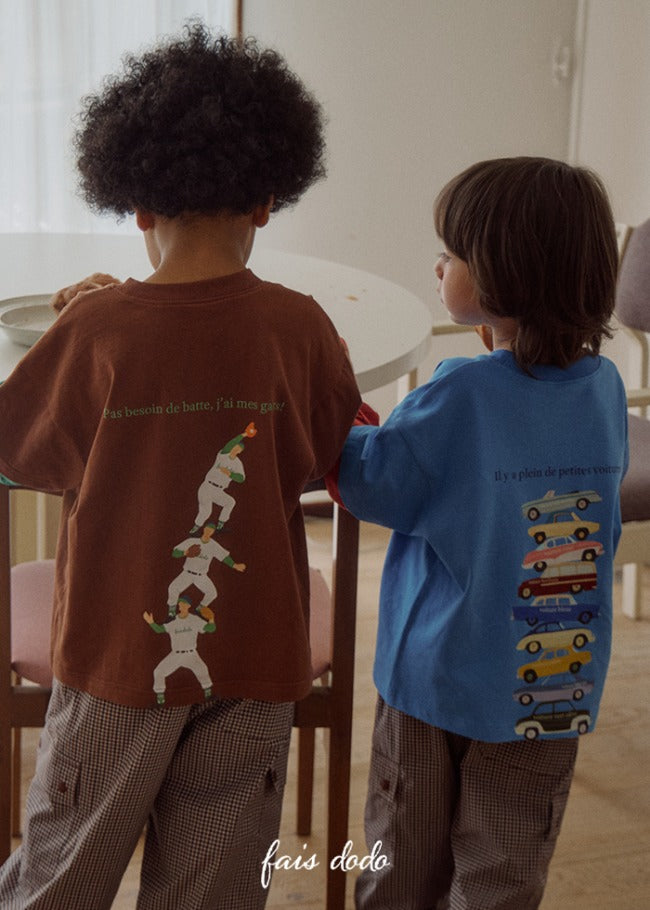 [fais dodo] Milo t-shirts_Blue