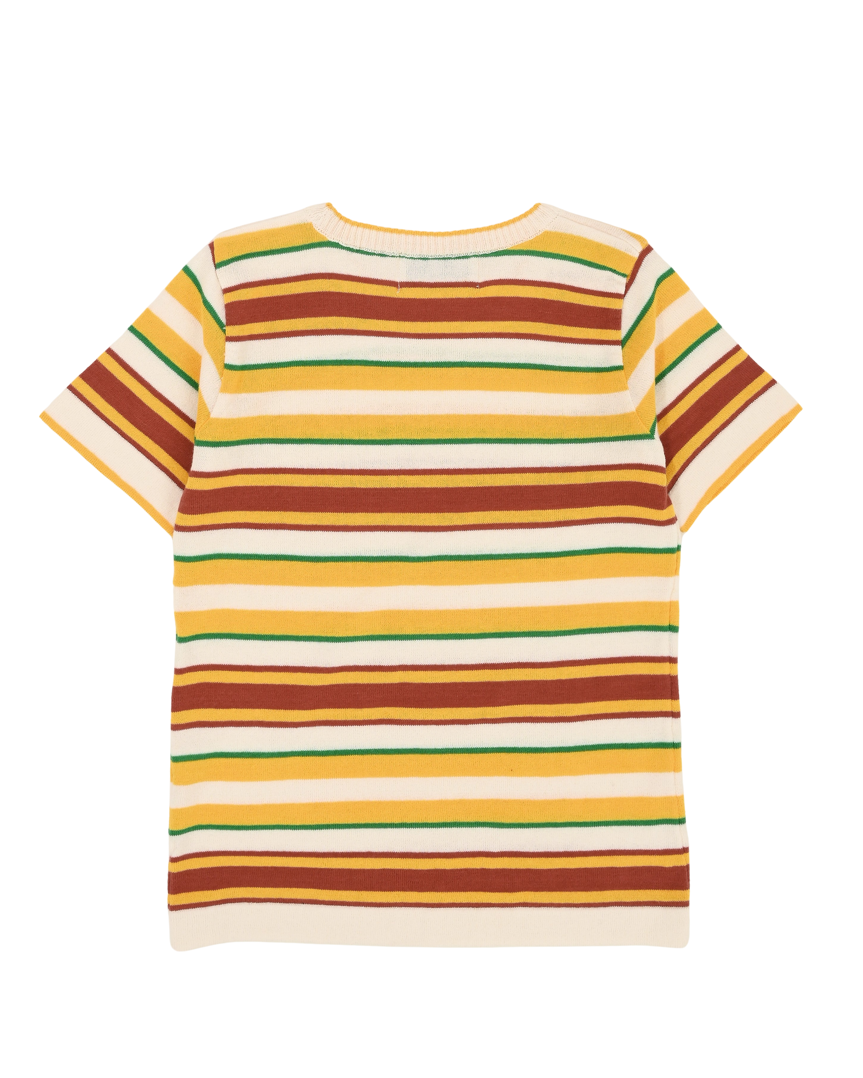 [fais dodo] Mer knit_Yellow&Brown