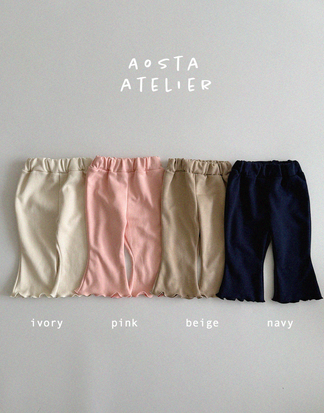 [AOSTA] Spring Jelly Pants_4colors