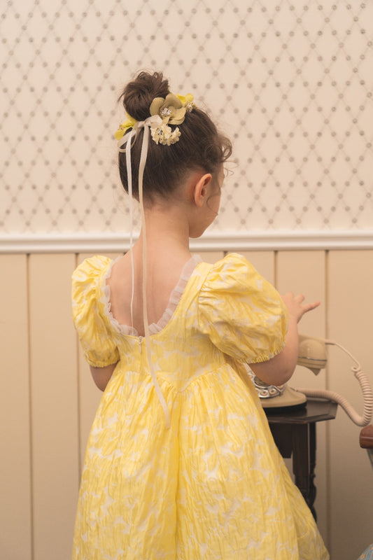 [BEBE DE LAEL] Fiore Dress _Yellow