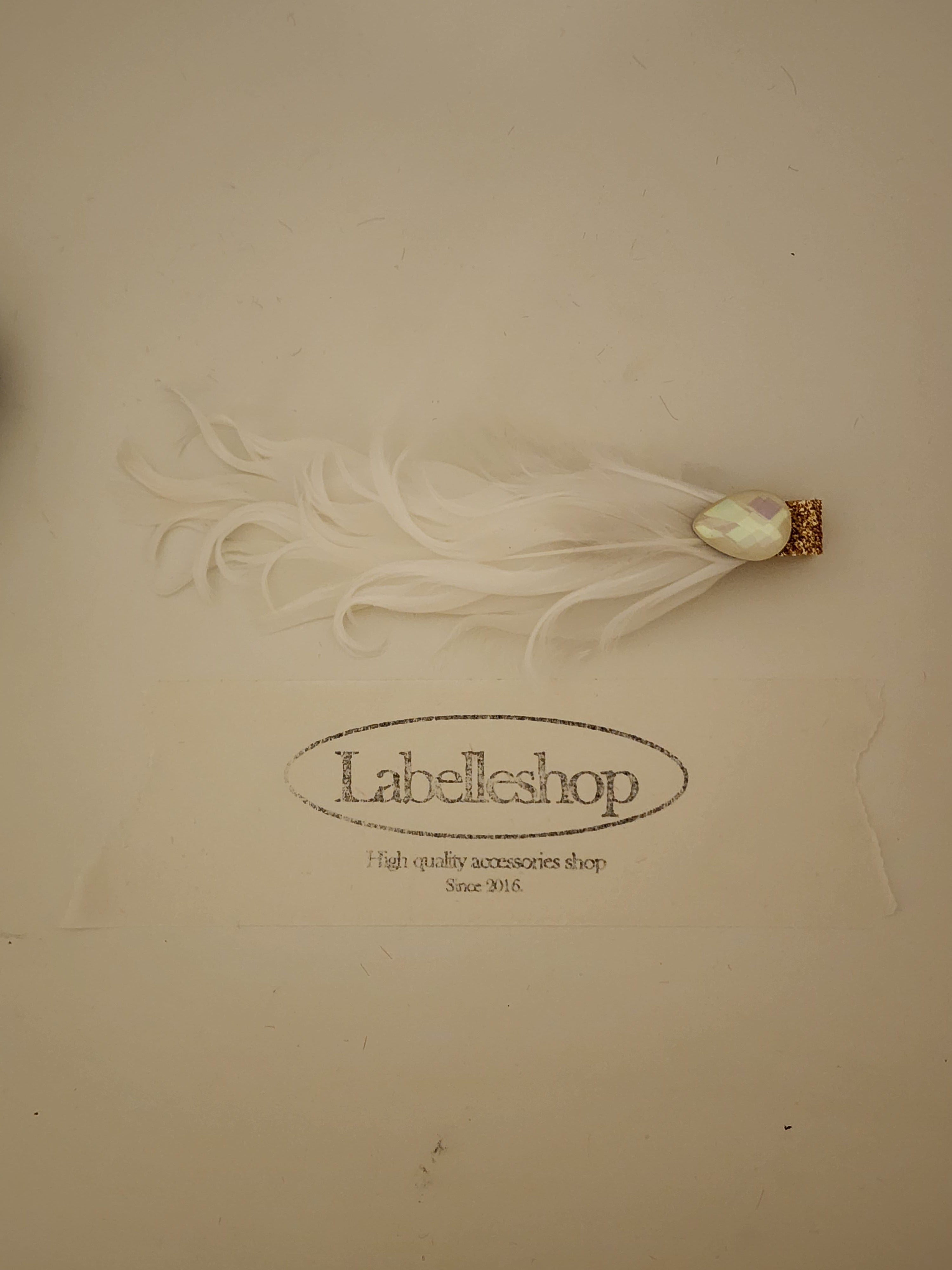 [La Belle] Marie Antoinette Hairpin_White