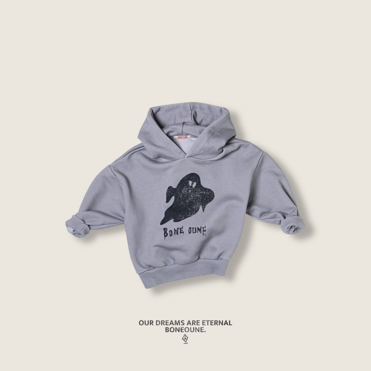 [BONEOUNE] Scary Pigment Hoodie_2colors