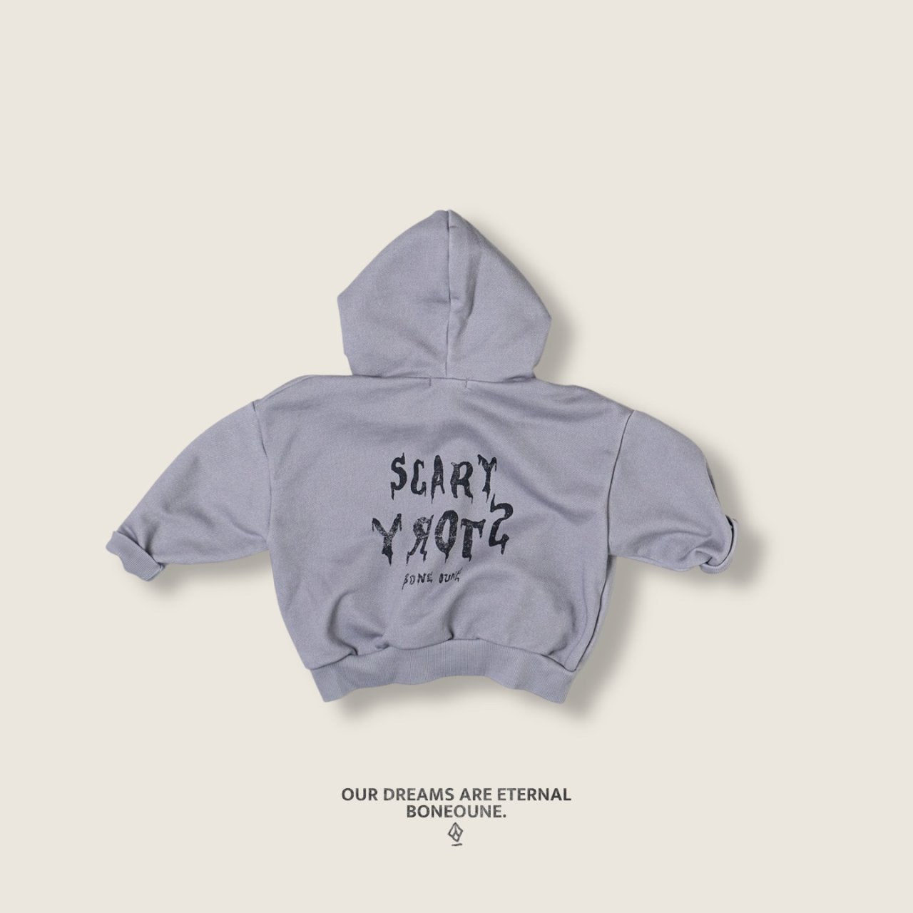 [BONEOUNE] Scary Pigment Hoodie_2colors