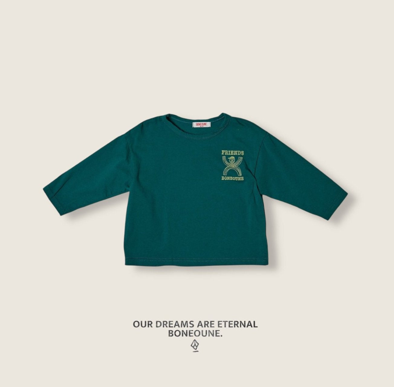 [BONEOUNE] Friends Single T-shirt_2colors