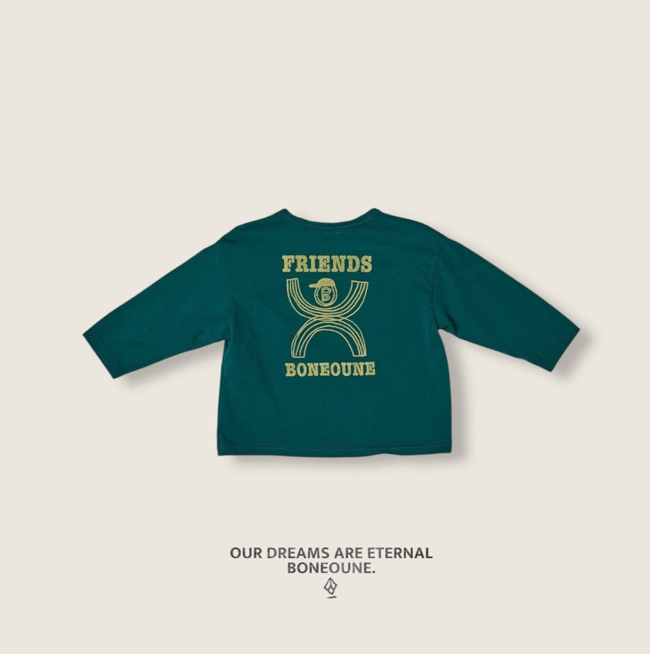 [BONEOUNE] Friends Single T-shirt_2colors
