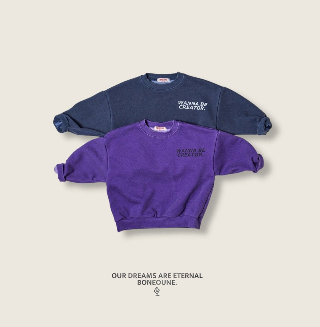 [BONEOUNE] Creator Sweatshirt_2colors
