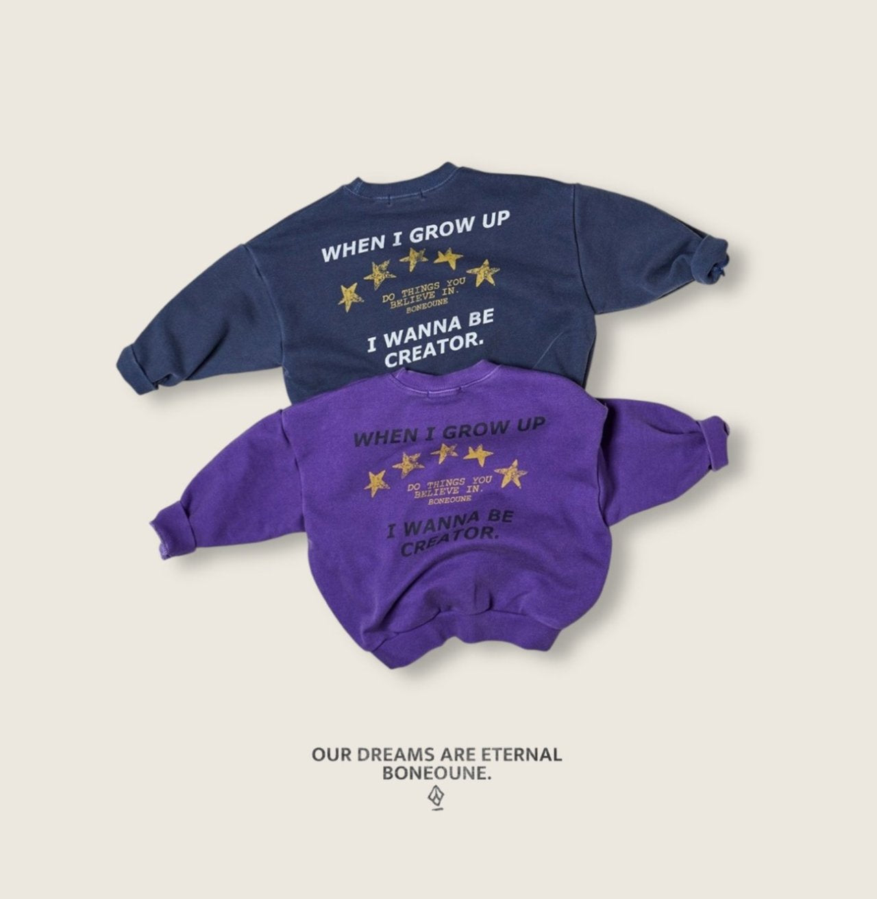 [BONEOUNE] Creator Sweatshirt_2colors