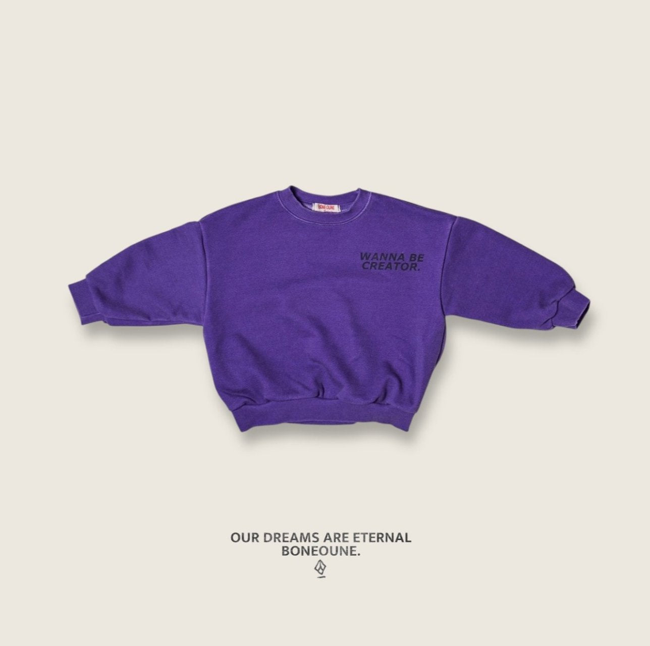 [BONEOUNE] Creator Sweatshirt_2colors