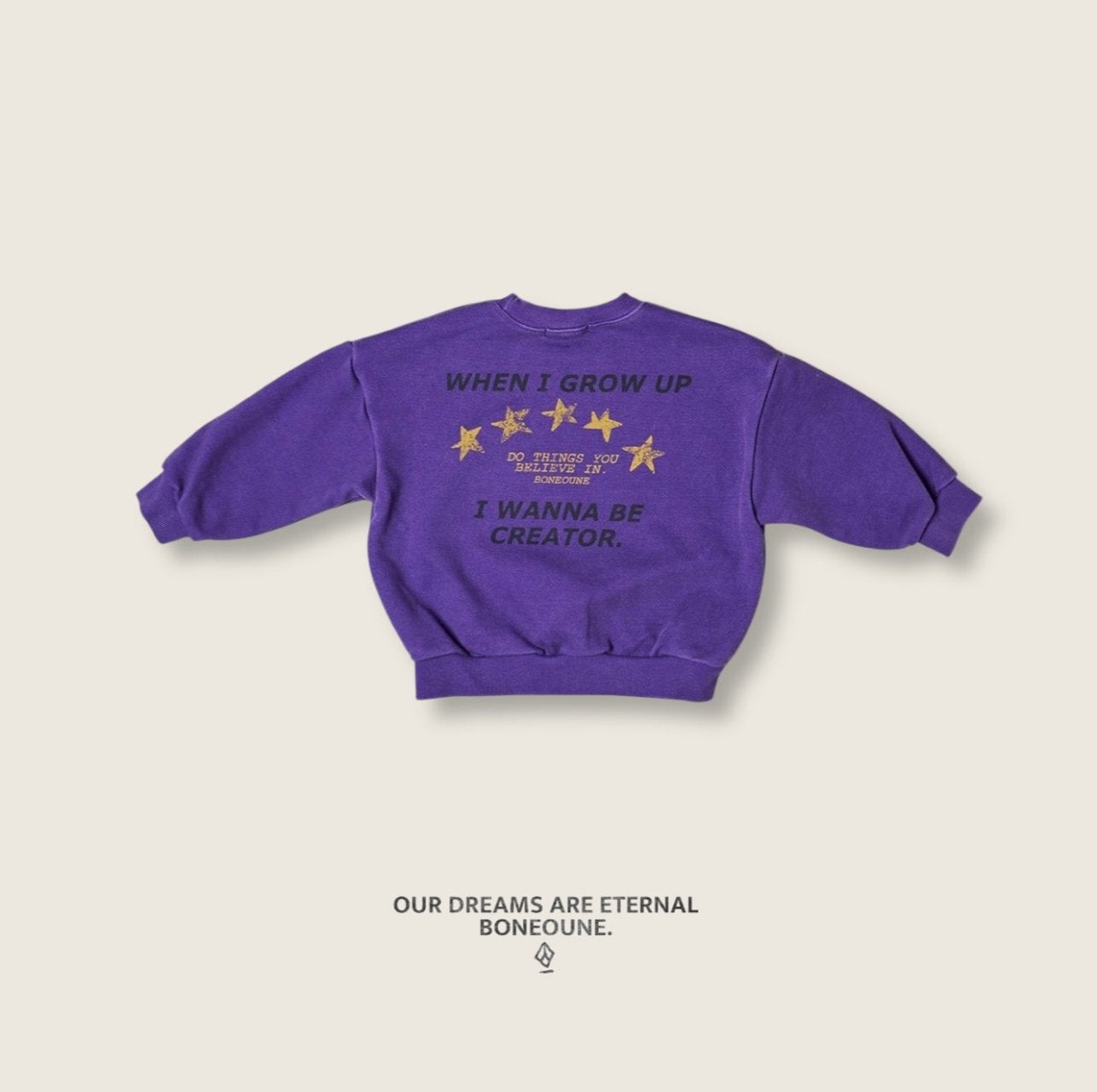 [BONEOUNE] Creator Sweatshirt_2colors