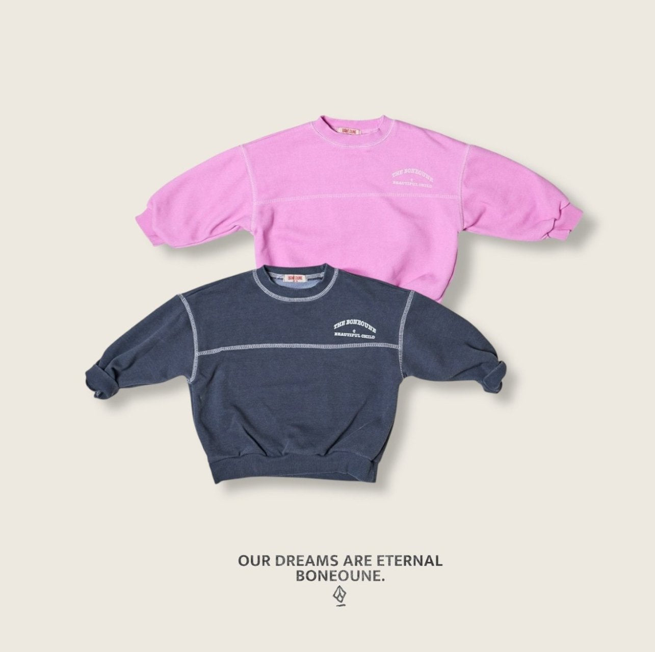 [BONEOUNE] Gairu Sweatshirt_2colors
