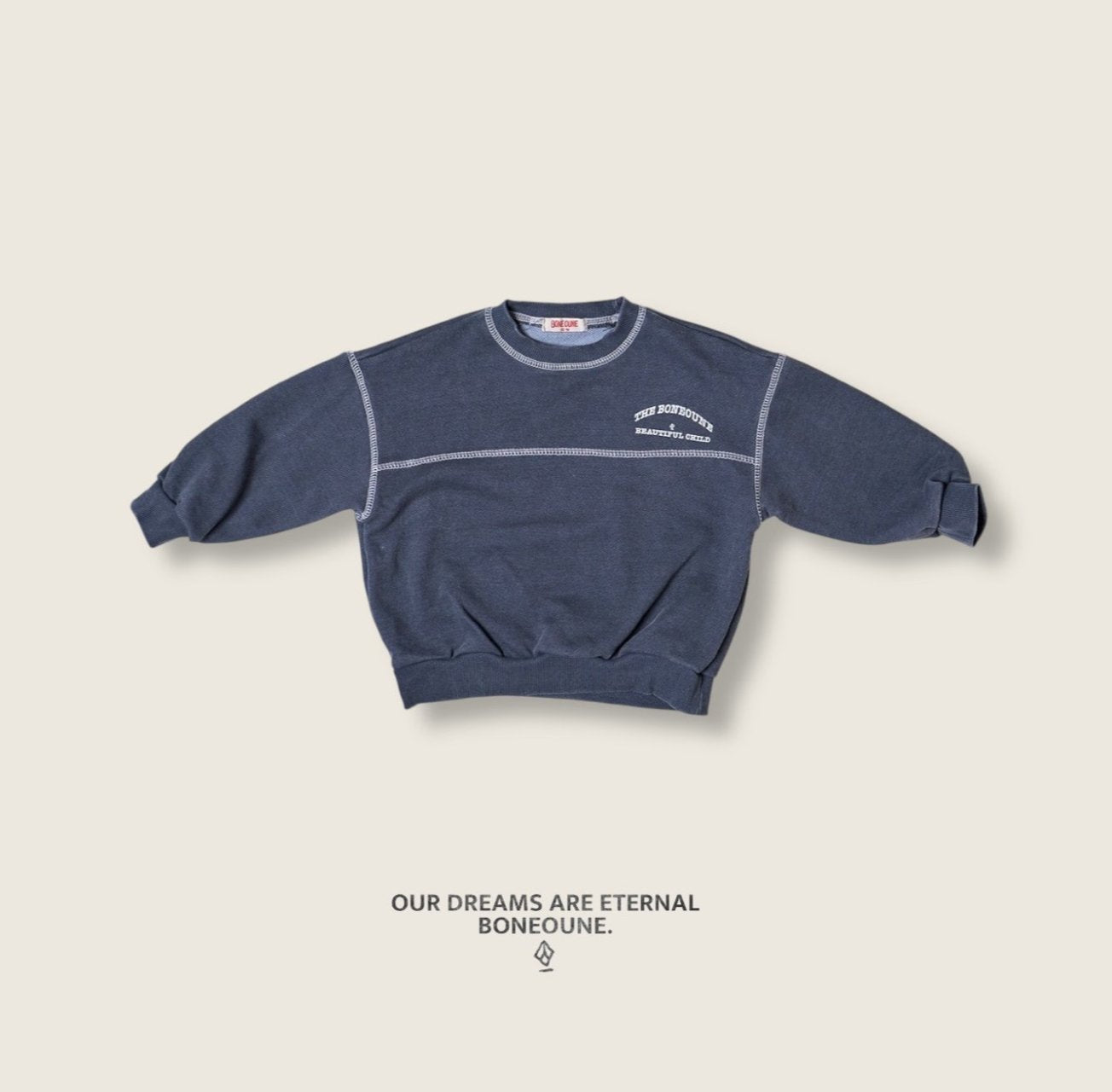 [BONEOUNE] Gairu Sweatshirt_2colors